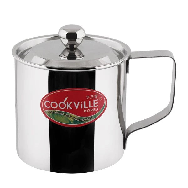 [Cookville] Mug With Cover Stainless Steel