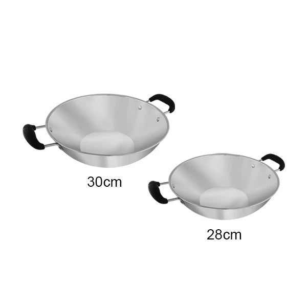 [Cookville] Wajan Combi Stainless Steel Bakelite Handle 30 cm