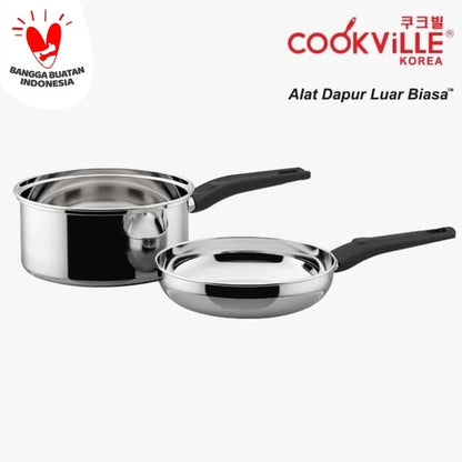 [Cookville] 2 In 1 Cooking Set - 18 Cm