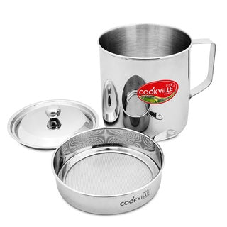 [Cookville] Stainless Steel Oil Filter Pot 12 cm