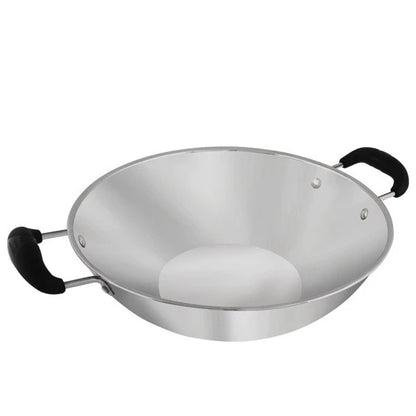 [Cookville] Wajan Combi Stainless Steel Bakelite Handle 30 cm