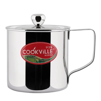 [Cookville] Mug With Cover Stainless Steel