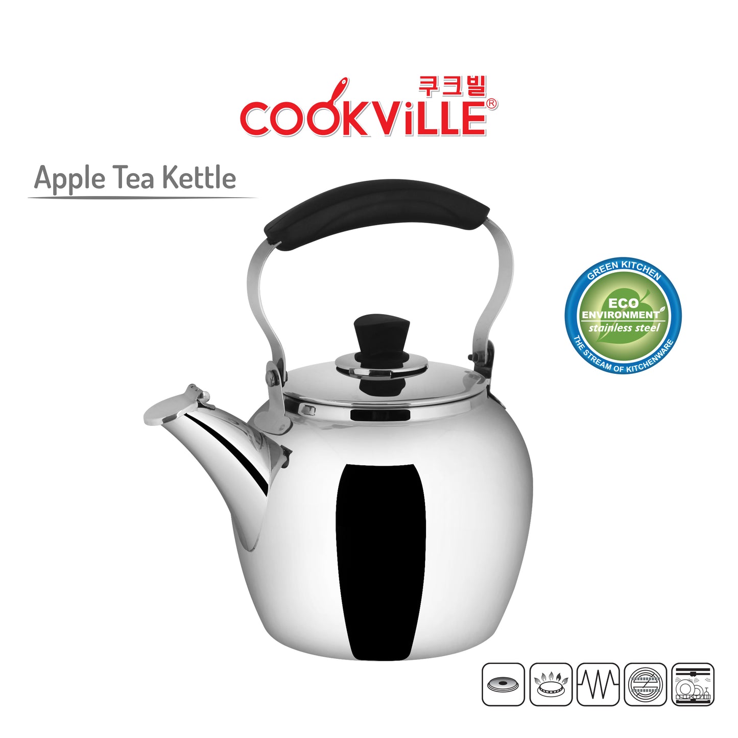 [Cookville] Apple Tea Kettle