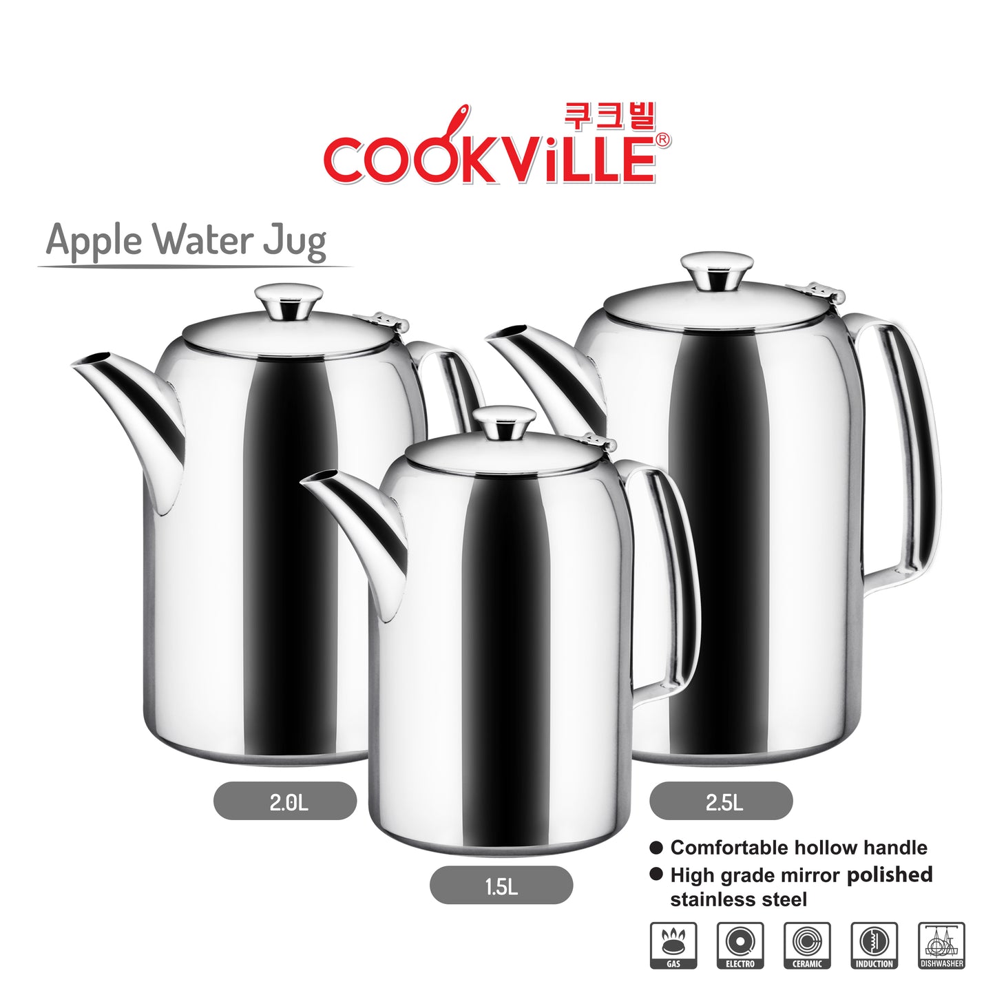 [Cookville] Apple Water Jug