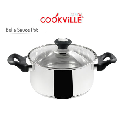 [Cookville] Bella Sauce Pot Stainless Steel