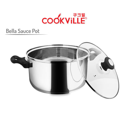 [Cookville] Bella Sauce Pot Stainless Steel