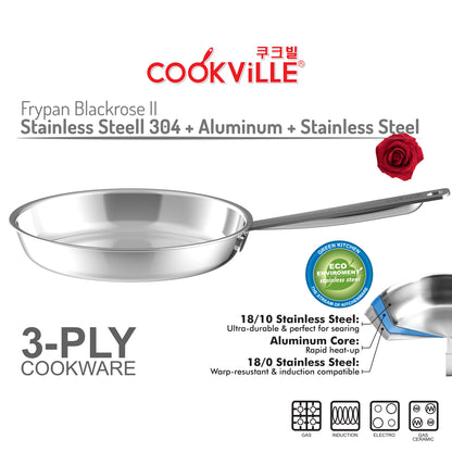 [Cookville] Black Rose II Fry Pan