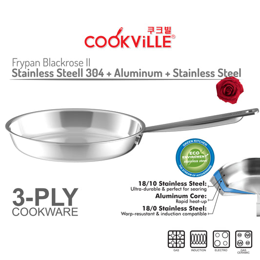 [Cookville] Black Rose II Fry Pan