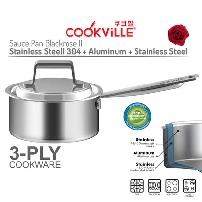 [Cookville] Black Rose II Sauce Pan