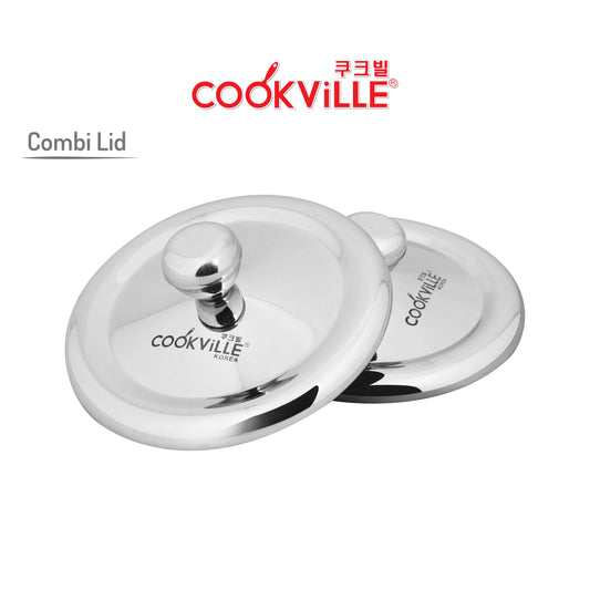 [Cookville] Combi Lid Stainless Steel