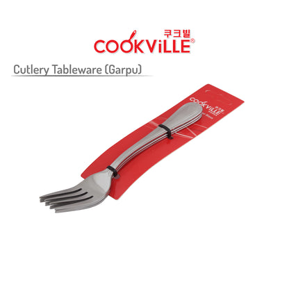 [Cookville] Cutlery Tableware Garpu Makan Stainless Steel (3 pcs/pack)