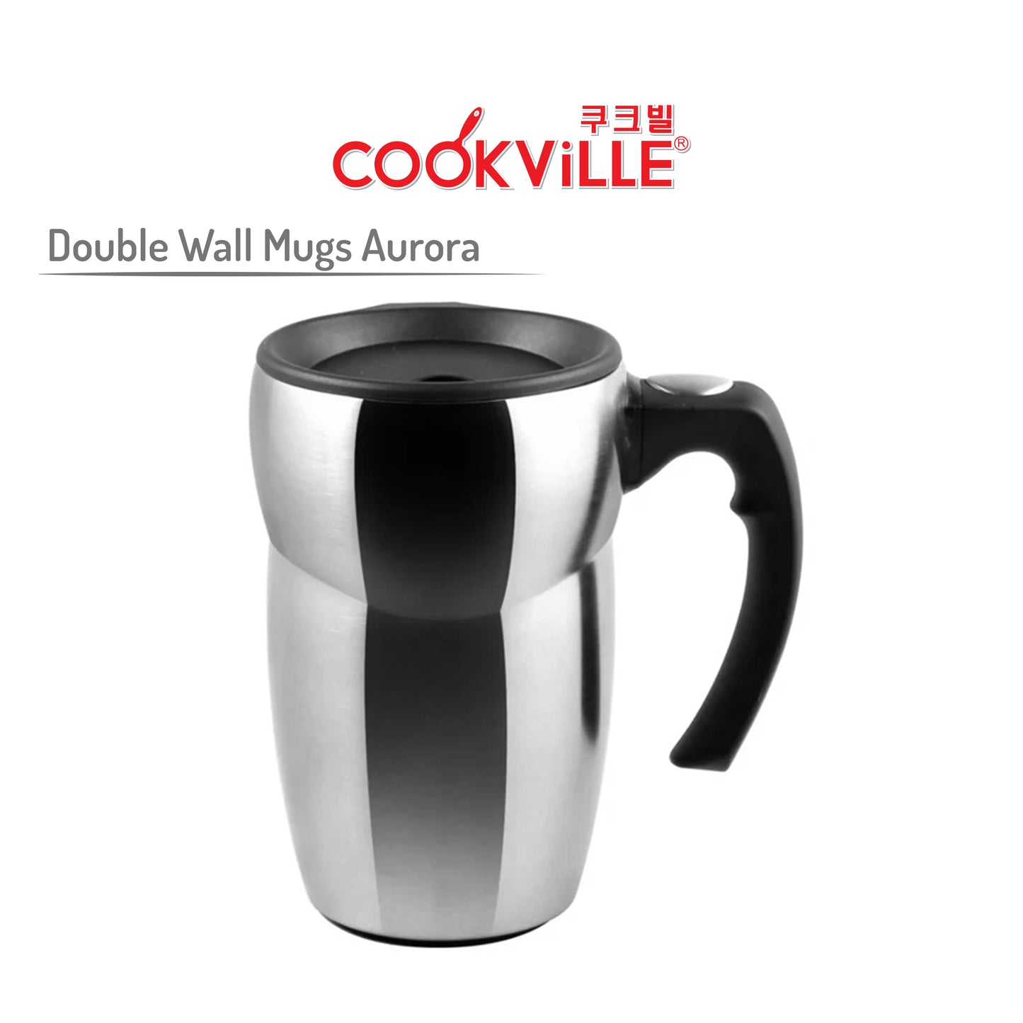 [Cookville] Double Wall Mugs Aurora 12oz