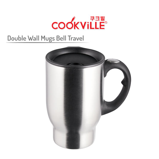 [Cookville] Double Wall Mugs Bell Travel
