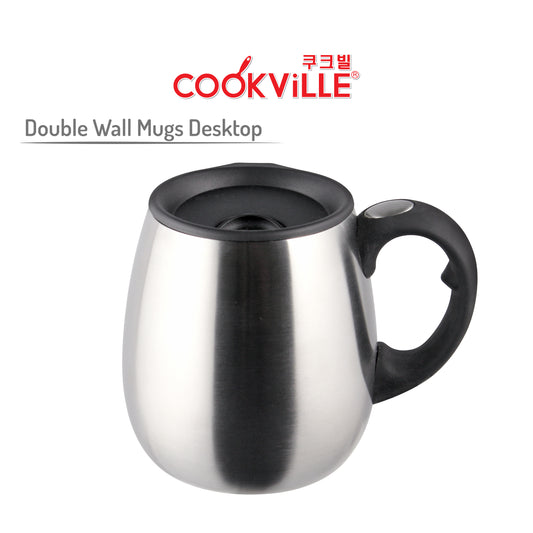 [Cookville] Double Wall Mug Desktop 12oz