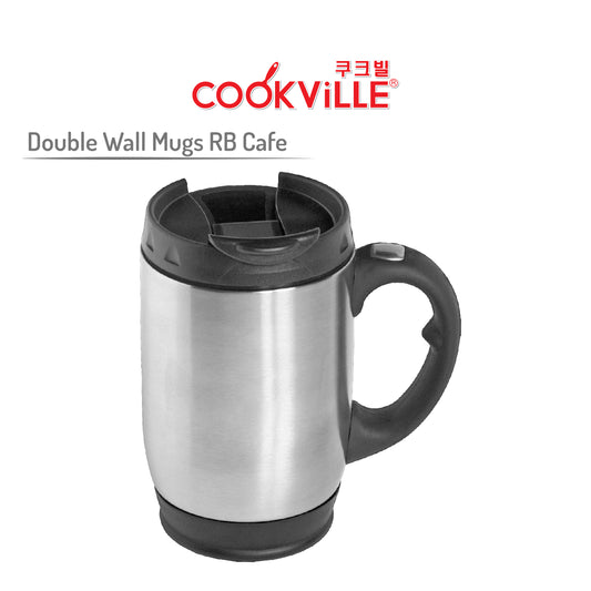 [Cookville] Double Wall Mugs RB Cafe 12oz