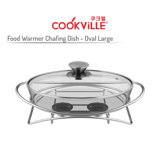 [Cookville] Chafing Dish i512-Oval Large / Food Warmer