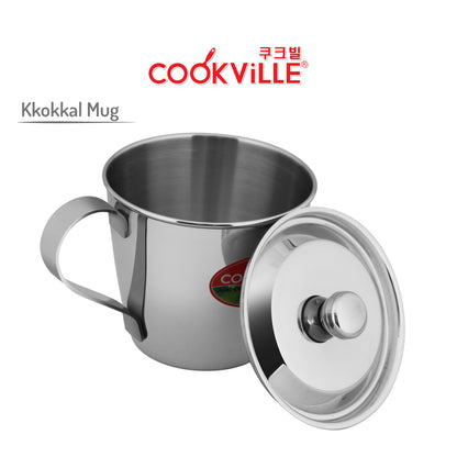 [Cookville] Kkokkal Mug Stainless Steel