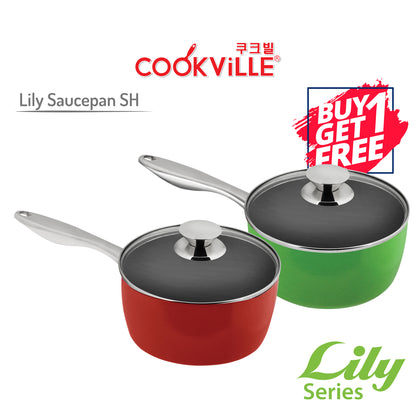 [Cookville] Lily Sauce Pan Stainless Handle Promo Spesial Beli 1 Gratis 1