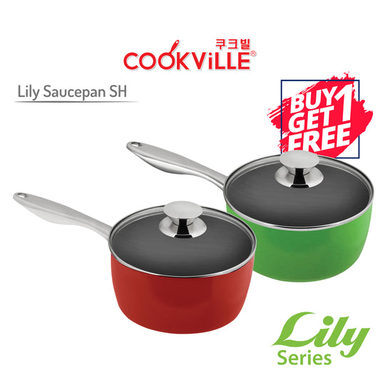 [Cookville] Lily Sauce Pan Stainless Handle Promo Spesial Beli 1 Gratis 1