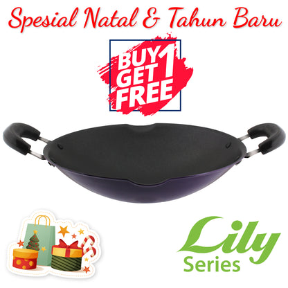 [Cookville] Lily Wajan Penggorengan 36 cm Promo Beli 1 Gratis 1