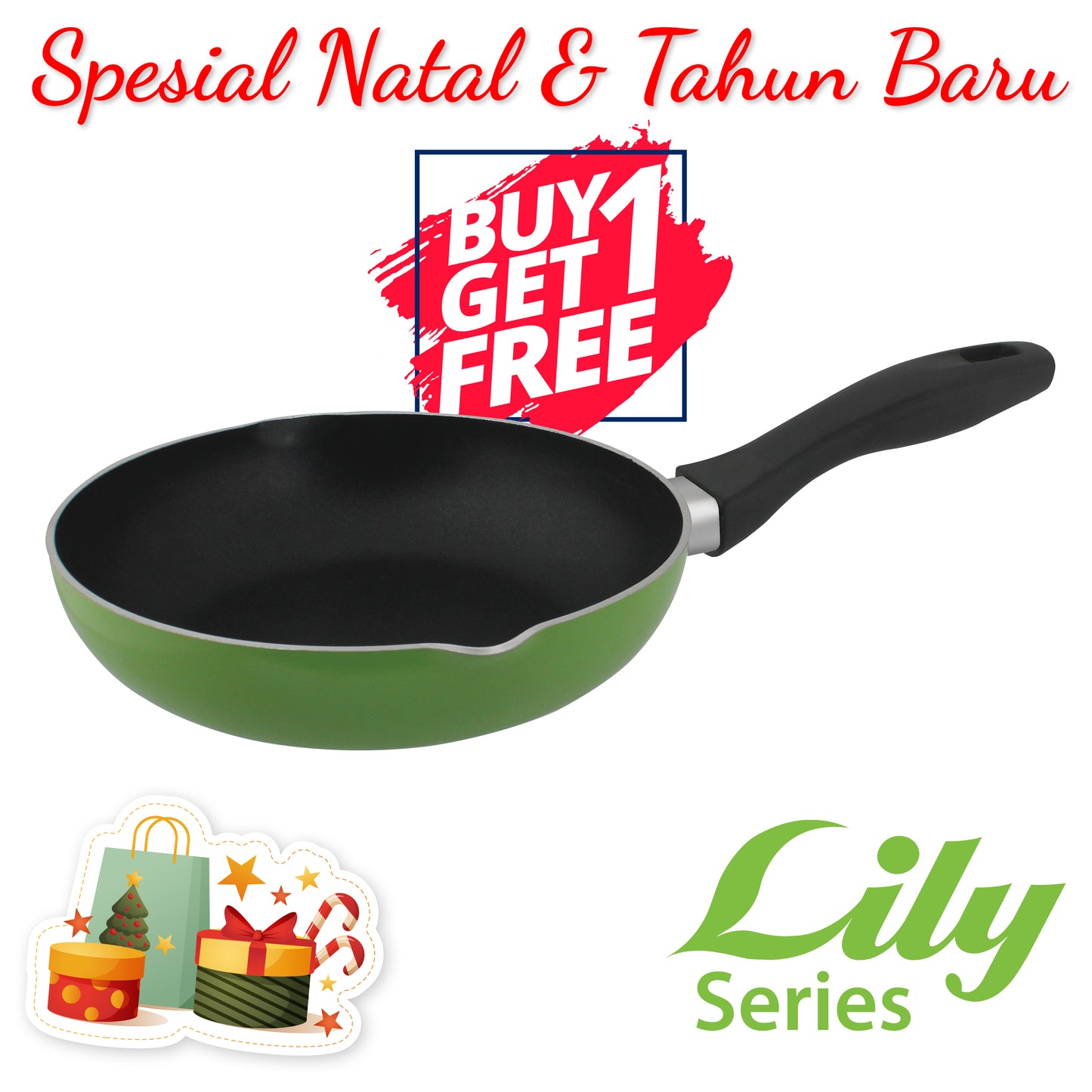 [Cookville] Lily Frypan Penggorengan  Promo Beli 1 Gratis 1