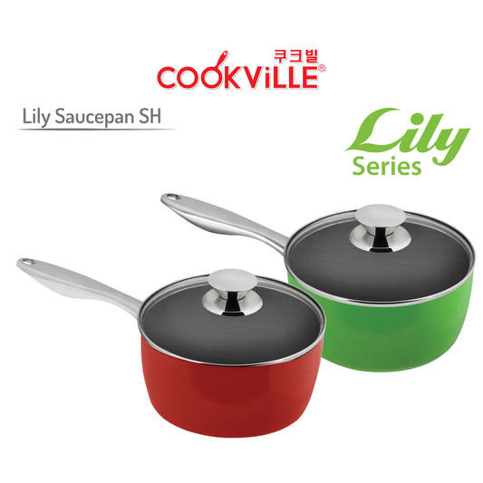 [Cookville] Lily Sauce Pan Stainless Handle
