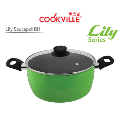 [Cookville] Lily Sauce Pot Bakelite Handle