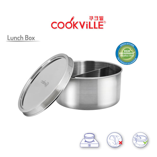 [Cookville] Lunch Box Stainless Steel