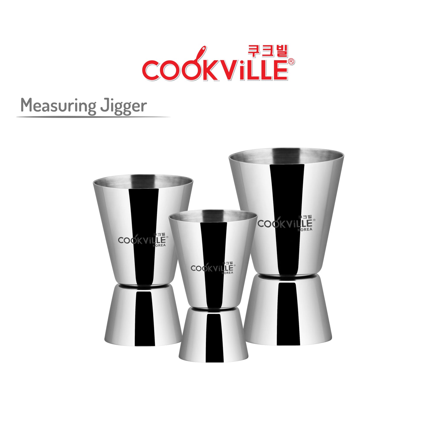 [Cookville] 1 Set Measuring Jigger