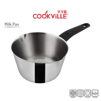 [Cookville] Milk Pan Stainless Steel 16 cm