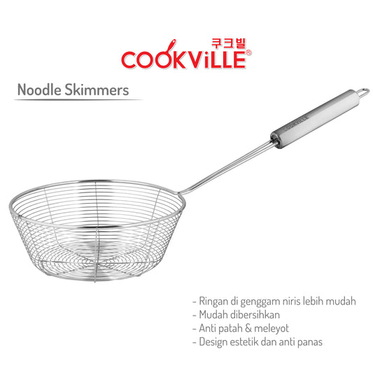 [Cookville] Noodle Skimmers Stainless Steel