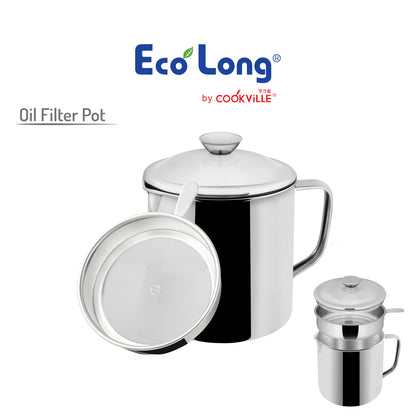 [Ecolong] by CookvilleOil Filter Pot 10 cm