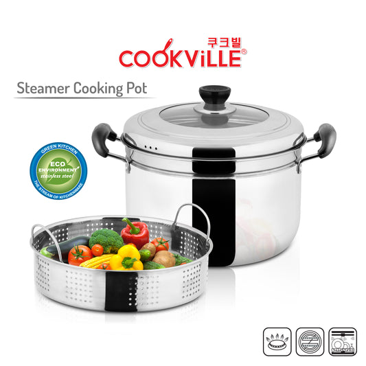 [Cookville] Steamer Cooking Pot