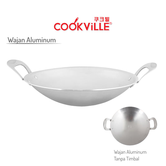 [Cookville] Aluminum Wajan