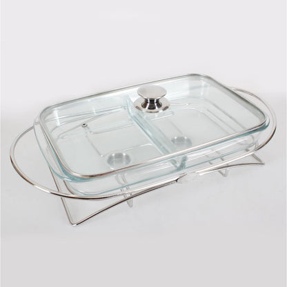 [Cookville] Chafing Dish i518 Rectangular Large W/ Partition / Food Warmer