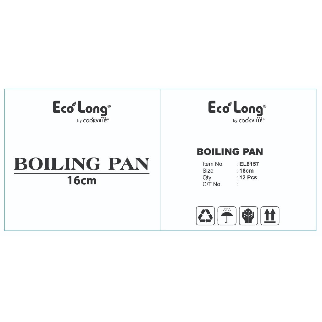 [Ecolong] by Cookville Boiling Pan 16 cm