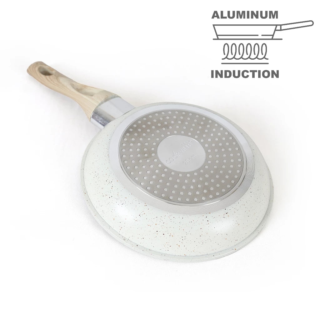 [Cookville] Frypan Aluminium Beige Induction