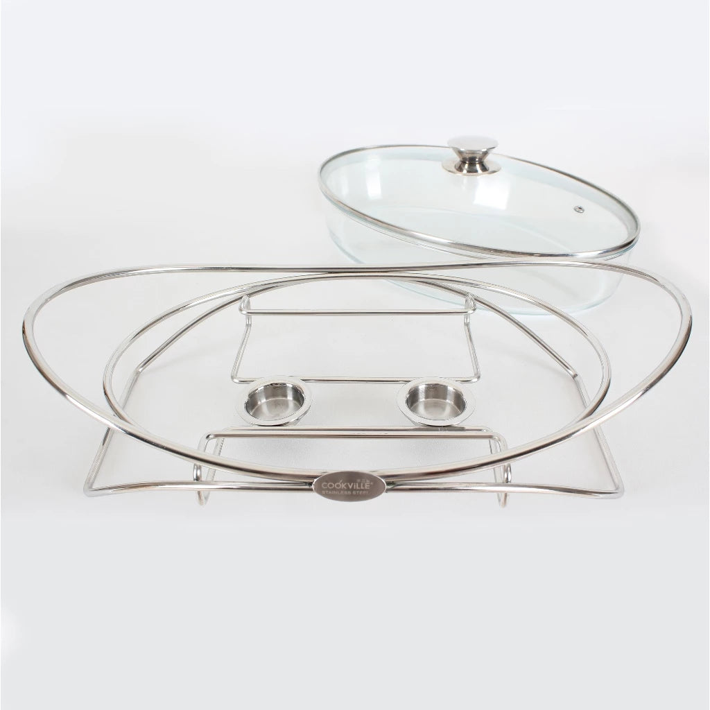 [Cookville] Chafing Dish i512-Oval Large / Food Warmer
