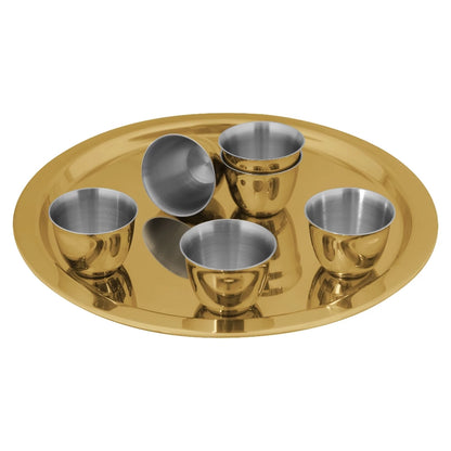 [Cookville] Zam-Zam Set Golden Color dan Stainless Steel