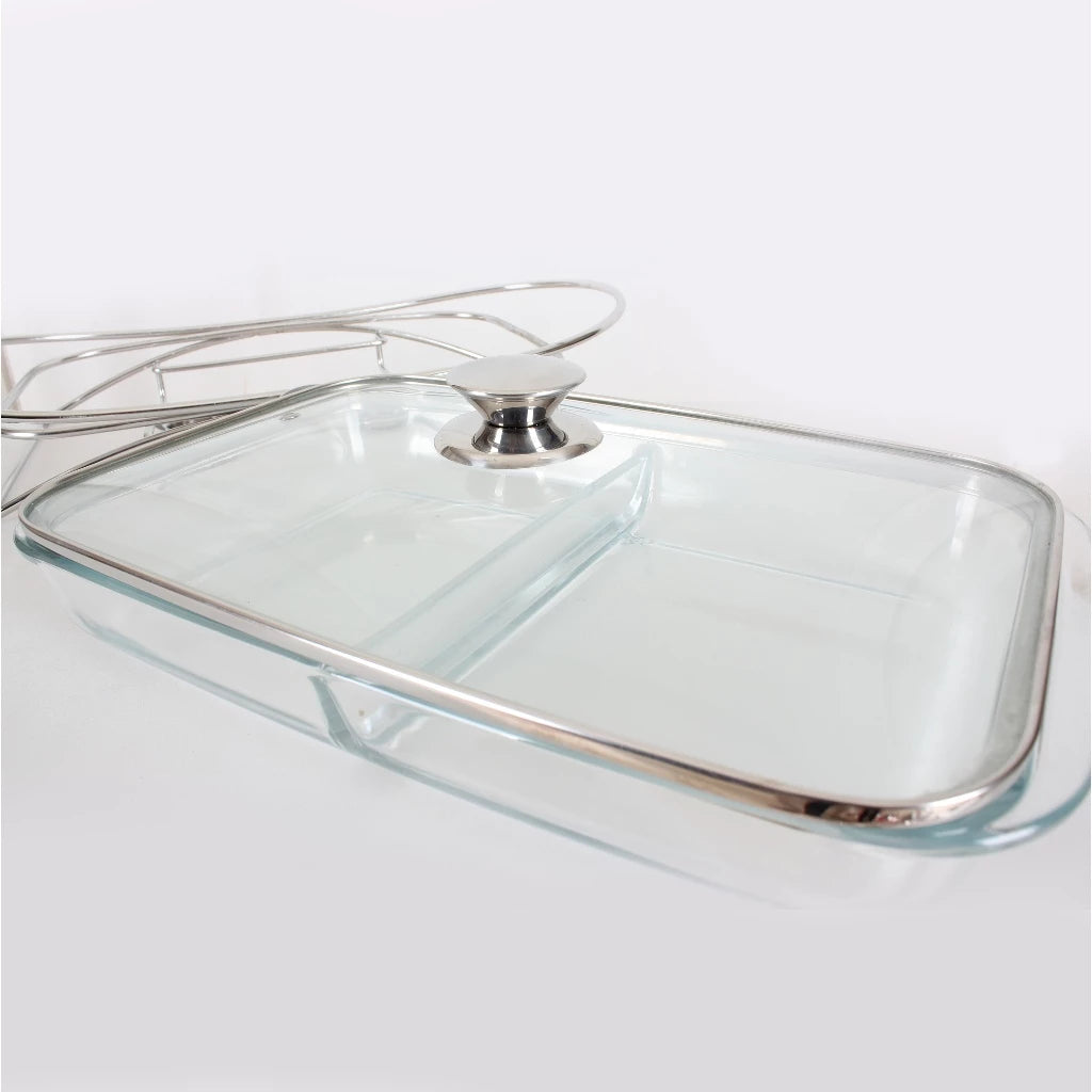 [Cookville] Chafing Dish i518 Rectangular Large W/ Partition / Food Warmer