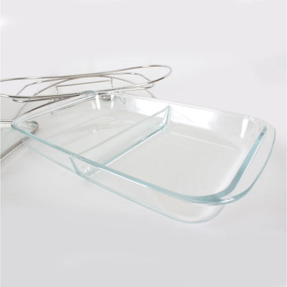 [Cookville] Chafing Dish i518 Rectangular Large W/ Partition / Food Warmer