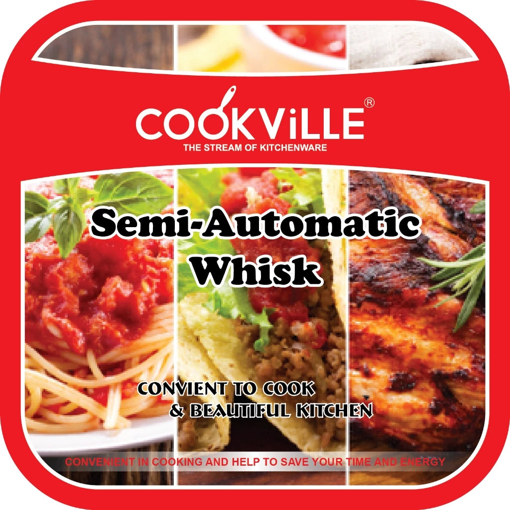 [Cookville] Whisk Mixer Semi Automatic Stainless steel