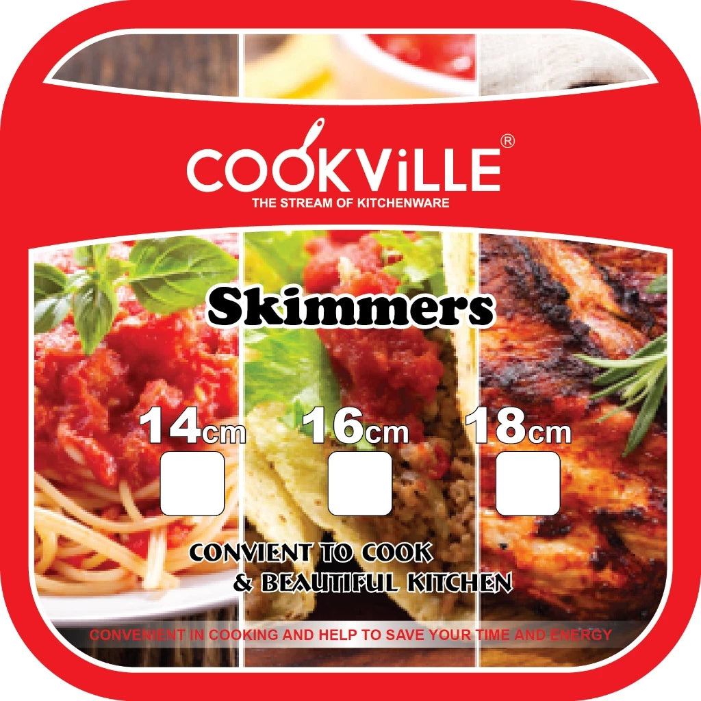 [Cookville] Skimmers Stainless Steel