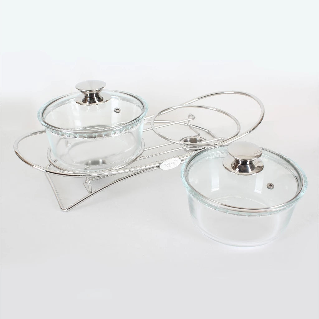 [Cookville]  Chafing Dish i516-Round Medium (2 Pcs) / Food Warmer