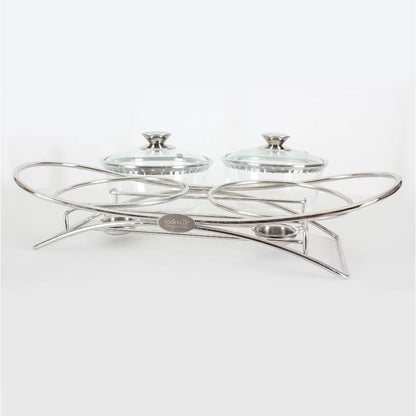[Cookville]  Chafing Dish i516-Round Medium (2 Pcs) / Food Warmer