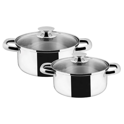 [Cookville] Carnation Sauce Pot Stainless Handle