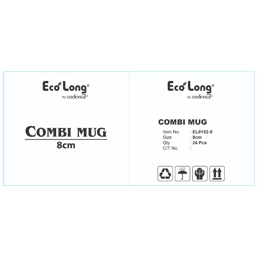 [Ecolong] by Cookville Combi Mug