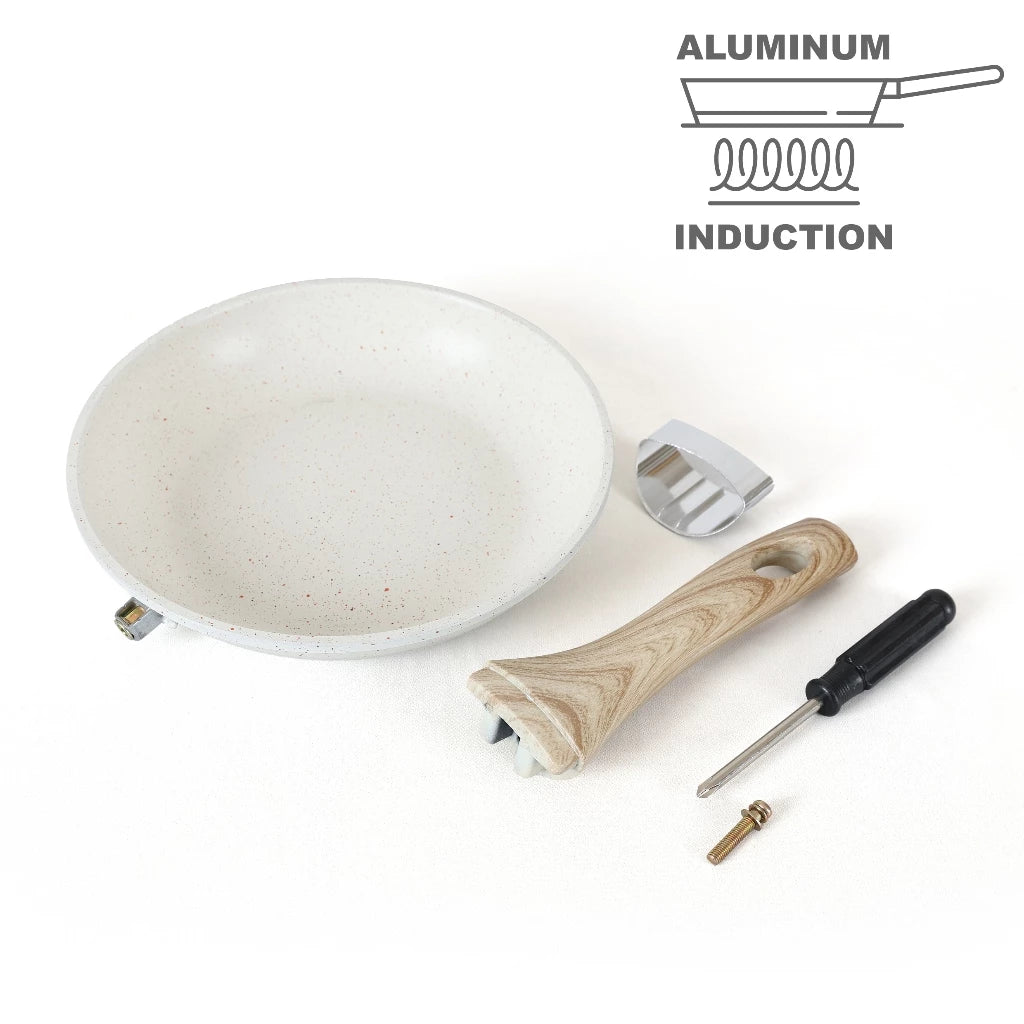 [Cookville] Frypan Aluminium Beige Induction