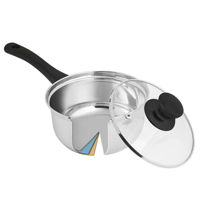 [Cookville] Carnation Sauce Pan Stainless Handle 16 cm