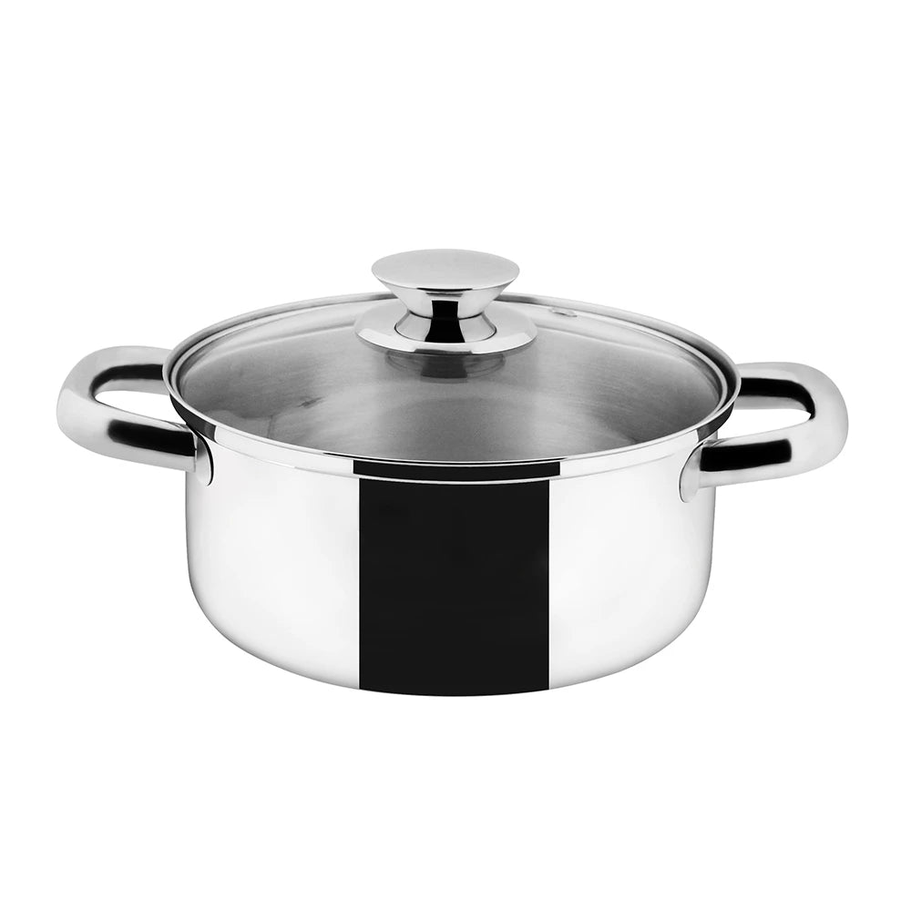 [Cookville] Carnation Sauce Pot Stainless Handle